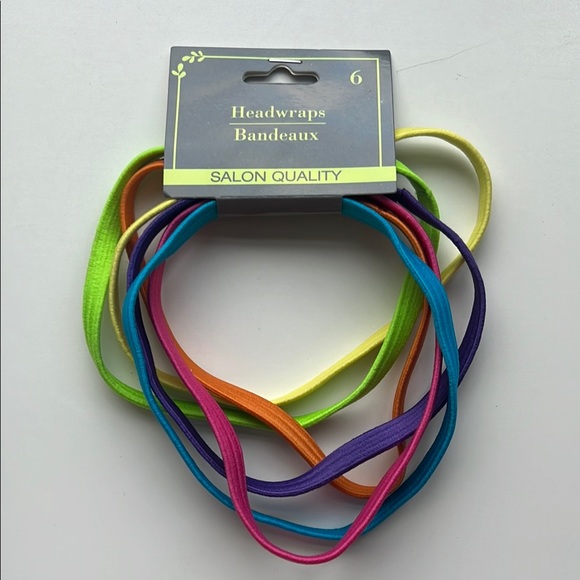 Accessories - Colorful Headwraps Set of Six NWT